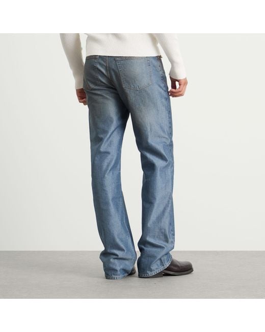 Our Legacy Blue Carlson Cut Jeans for men