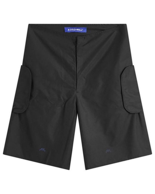 A_COLD_WALL* Black Form Shorts for men