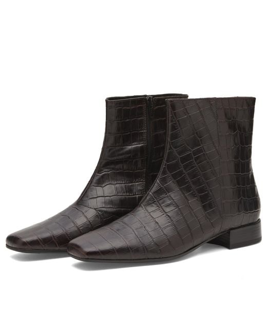 Vagabond Black Mona Croc Boots