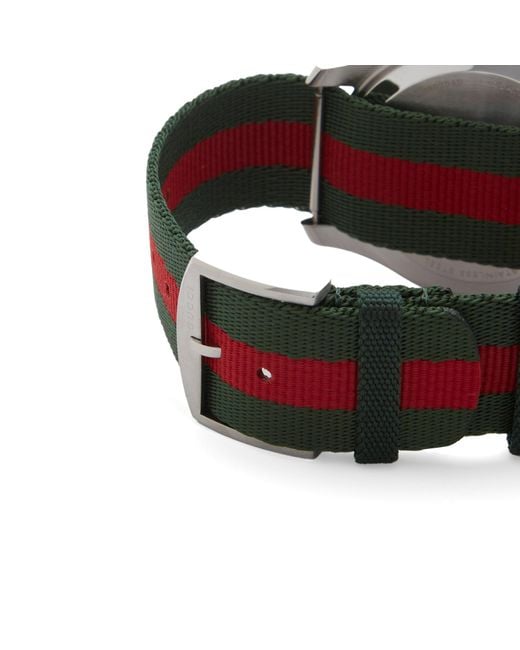 Gucci Metallic G-Timeless 38Mm Web Watch for men