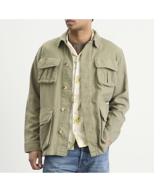 Kestin Green Tyndrum Slub Field Jacket for men