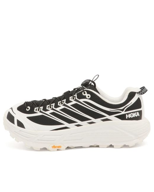 Hoka One One White U Mafate Three2 Sneaker