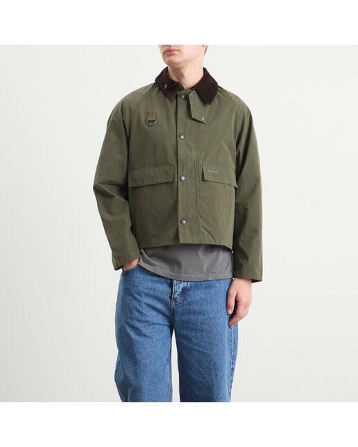 Barbour Spey Casual Jacket in Green for Men | Lyst