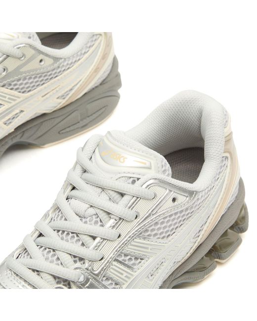 Asics White Gel-Kayano 14 Sneakers