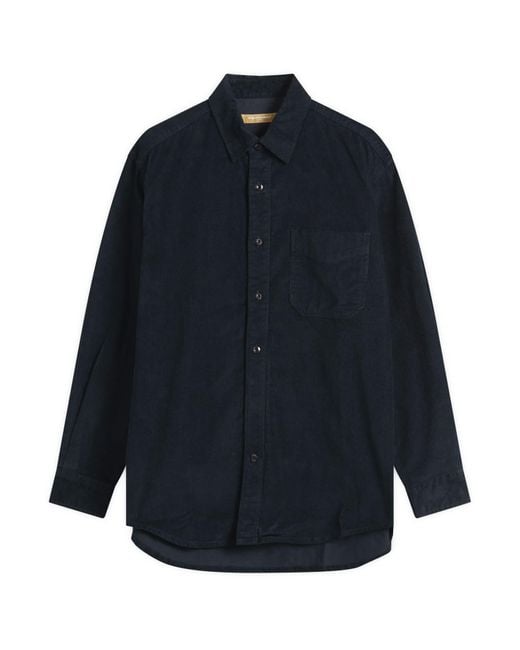 FRIZMWORKS Blue Og Corduroy Shirt for men
