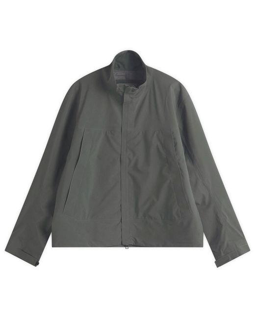 Norse Projects Gray 3L Waterproof Stand Collar Jacket for men