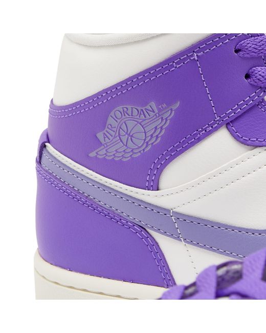 Nike Purple 1 Mid W Sneakers