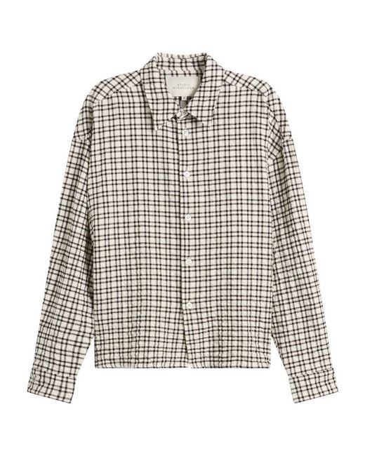 Studio Nicholson Multicolor Nostra Cotton Check Shirt for men