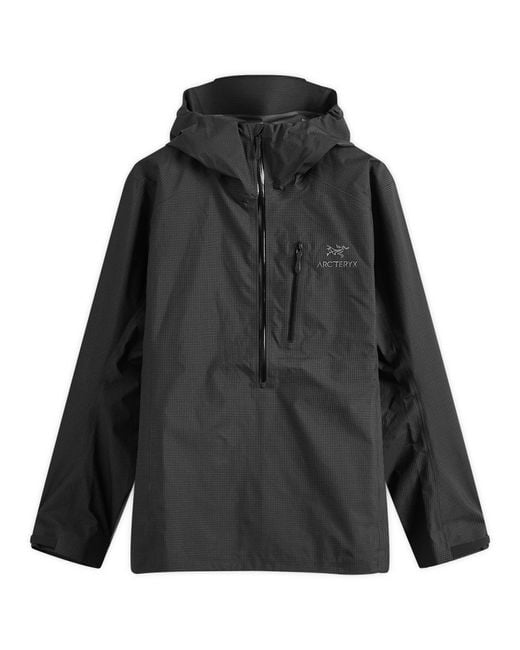 Arc'teryx Black Alpha Lightweight Anorak