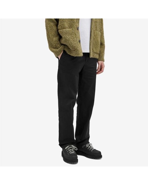 Norse Projects Black Standard Chinos for men