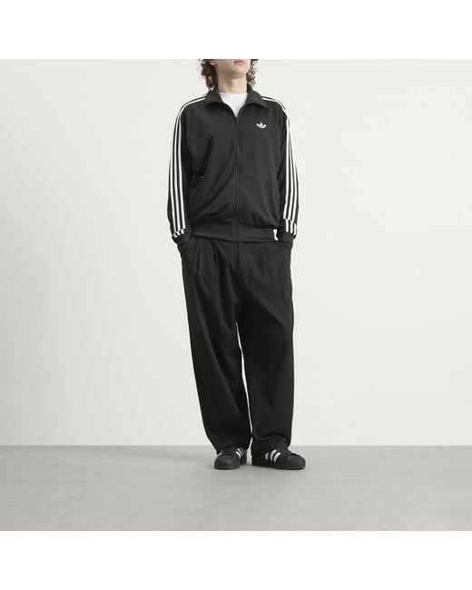 Adidas Black Firebird Mesh Tracktop for men