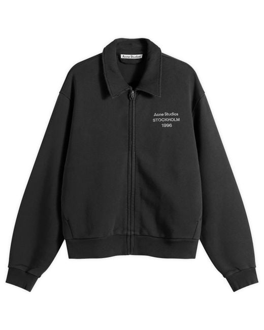 Acne Black Fokot U Zip 1996 Jacket for men