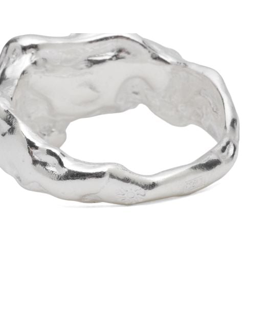 SIMUERO White Ola Ring