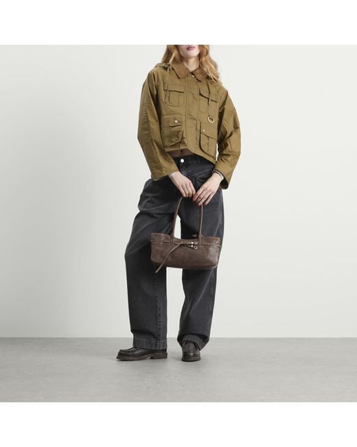 Barbour Green Liza Wax Jacket