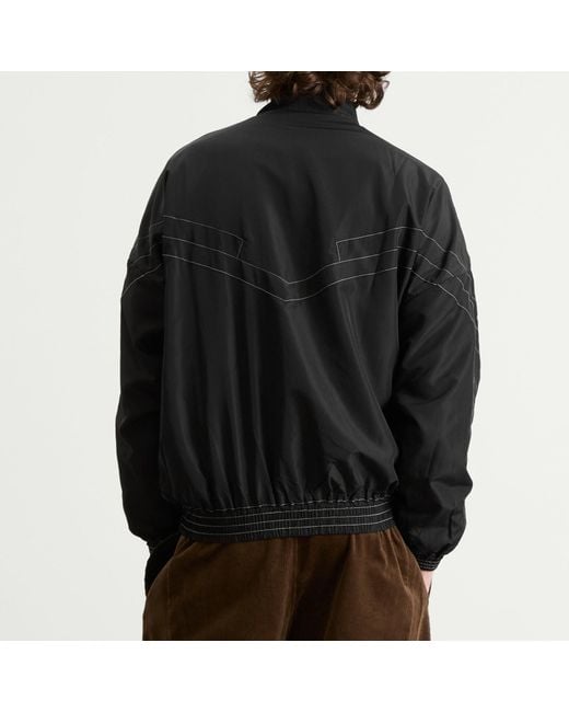 Umbro Black Relaxed Track Jacket for men
