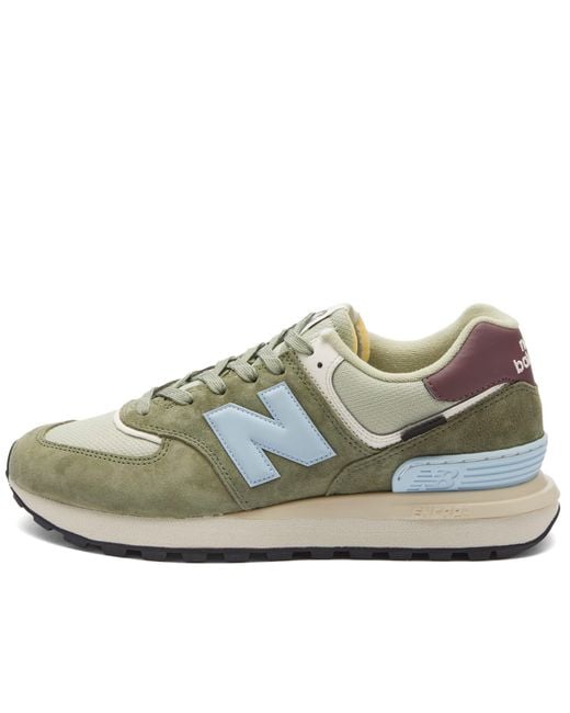 New Balance Green 574 Legacy Sneakers for men