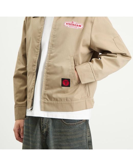 ICECREAM Natural Ic Supplies Work Jacket for men