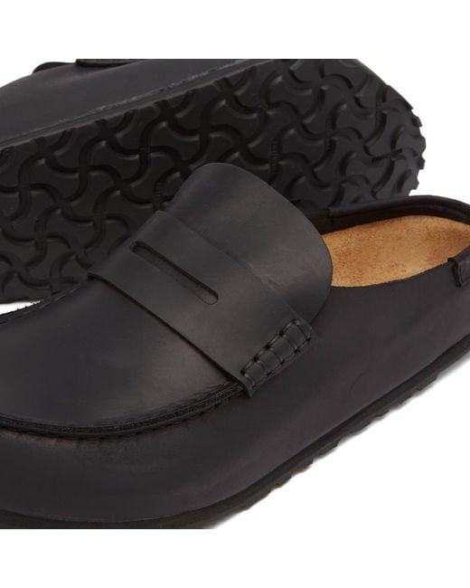 Birkenstock Black Naples Wrapped for men