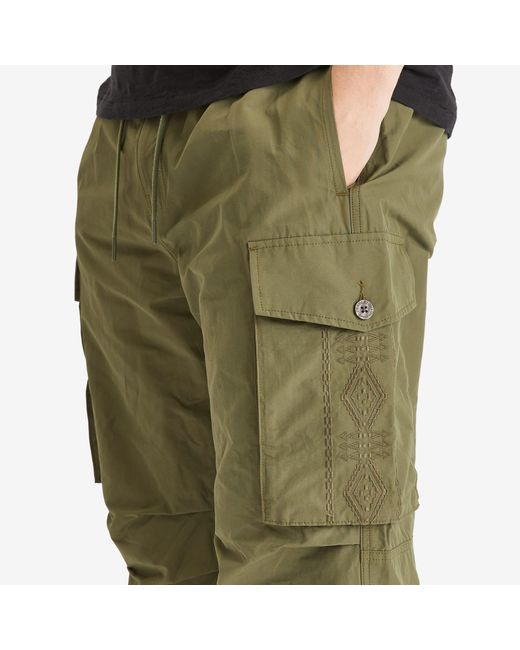 Pendleton Green Parachute Cargo Pants for men