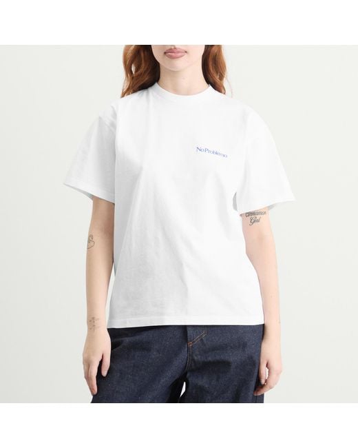 No Problemo White Mini Problemo T-Shirt