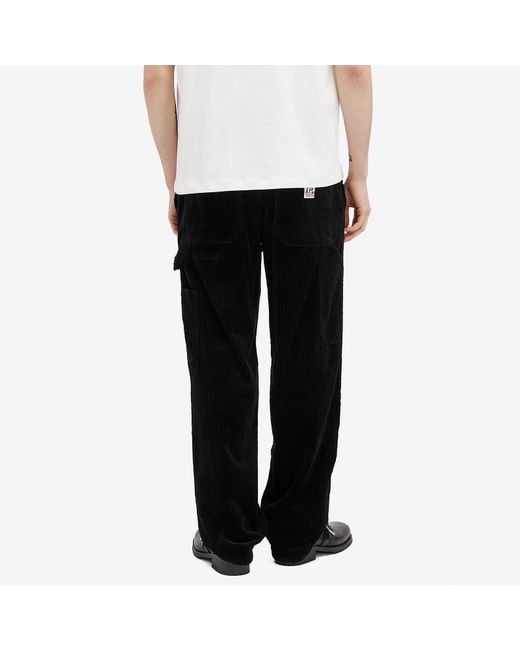 A.P.C. Black Fergus Corduroy Carpenter Pant for men
