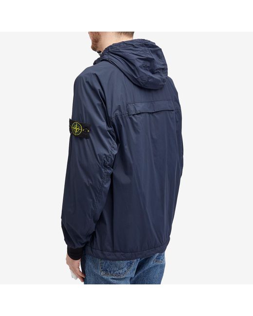 Stone Island Skin Touch Nylon-Tc Packable Jacket in Blue for Men