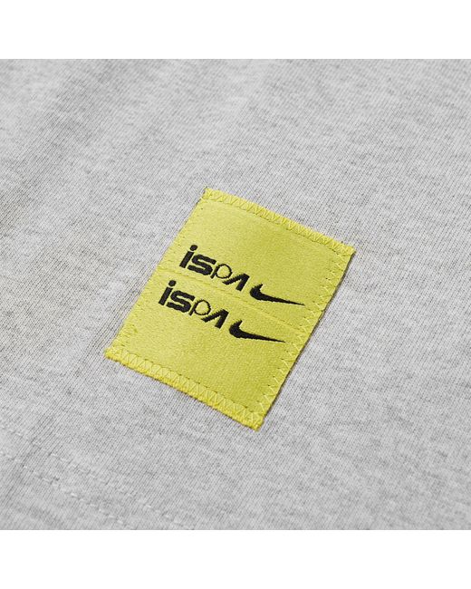 Nike Gray Ispa Long Sleeve T-Shirt