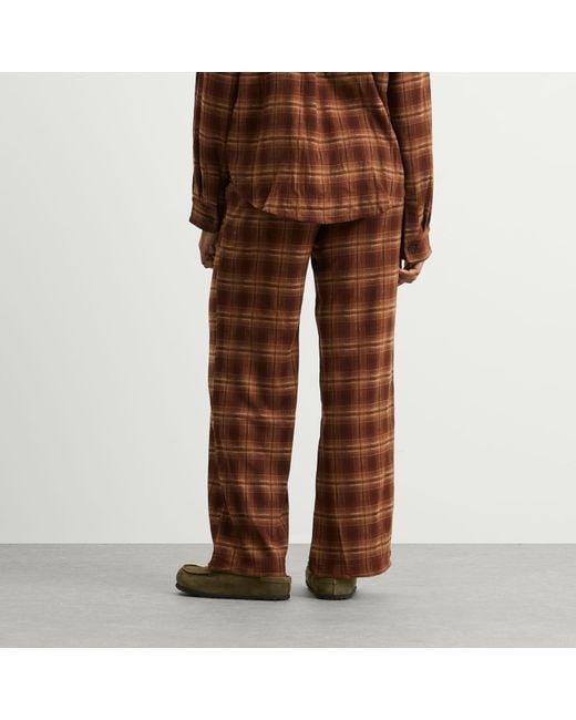 4th & Reckless Brown Tove Check Trousers