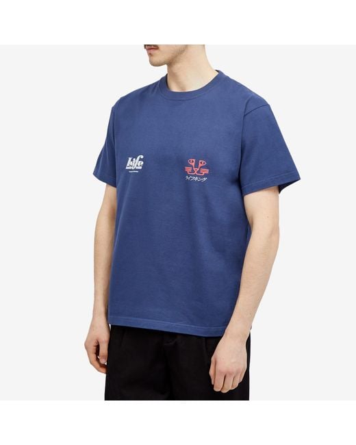 Garbstore Blue Tiger T-Shirt for men