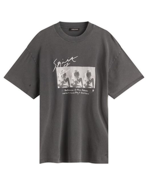 Anine Bing Gray Ashton Concert T-Shirt