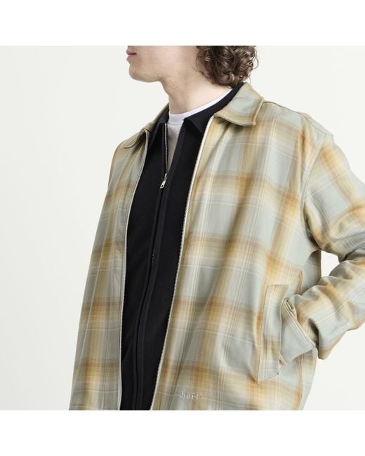 Forét Green Loft Zip Overshirt for men