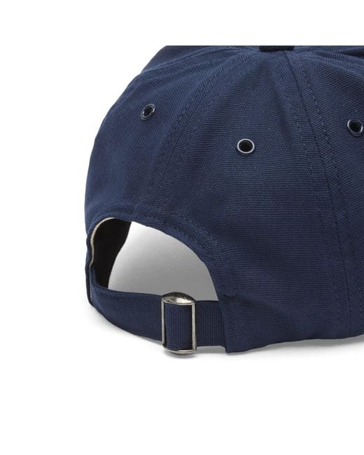 Norse Projects Blue Light Canvas Felt N 8 Panel Cap for men