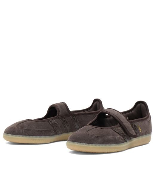 Adidas Brown Samba Jane Sneaker