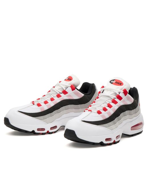 Nike White Air Max 95 Big Bubble Sneaker