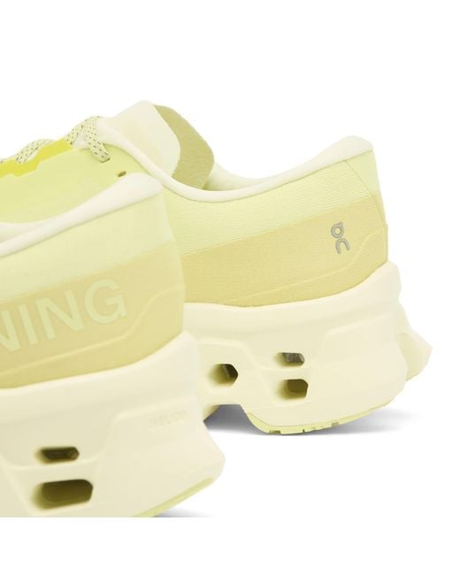 On Shoes Yellow Cloudmster 3 Sneaker for men
