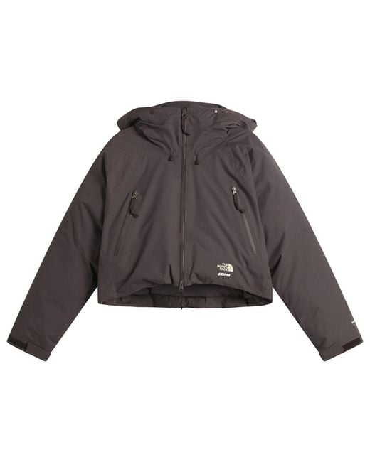 The North Face Gray X Skims W Crop Insulated Jacket