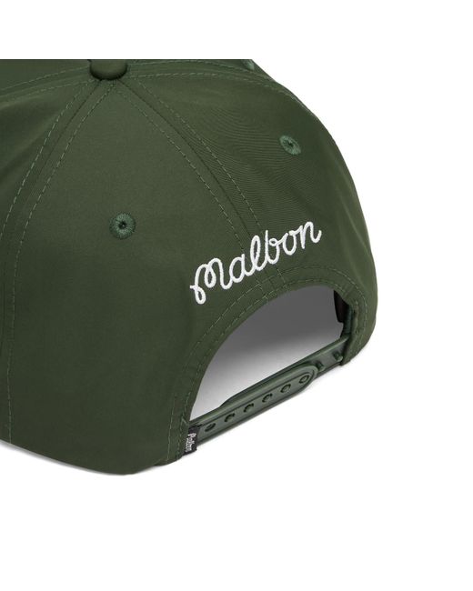 Malbon Green Snapback for men