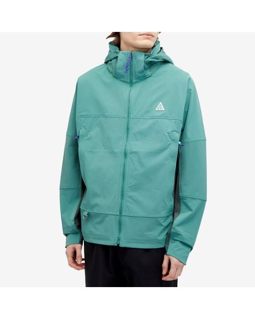 Nike Green Acg Sun Farer Softshell Jacket for men