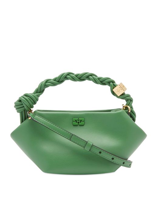 Ganni Green Bou Bag Mini