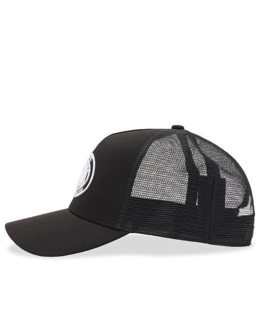 Cole Buxton Black Crest Trucker Cap