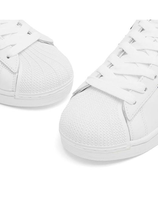 Adidas White Superstar Ii Sneaker