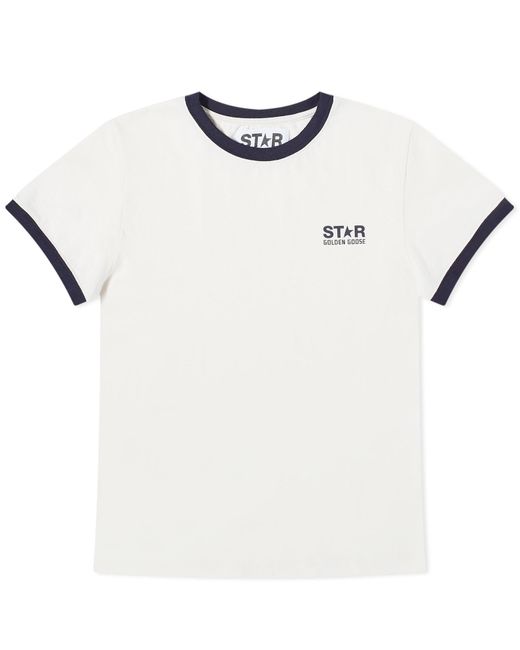 Golden Goose Deluxe Brand White Star T-Shirt