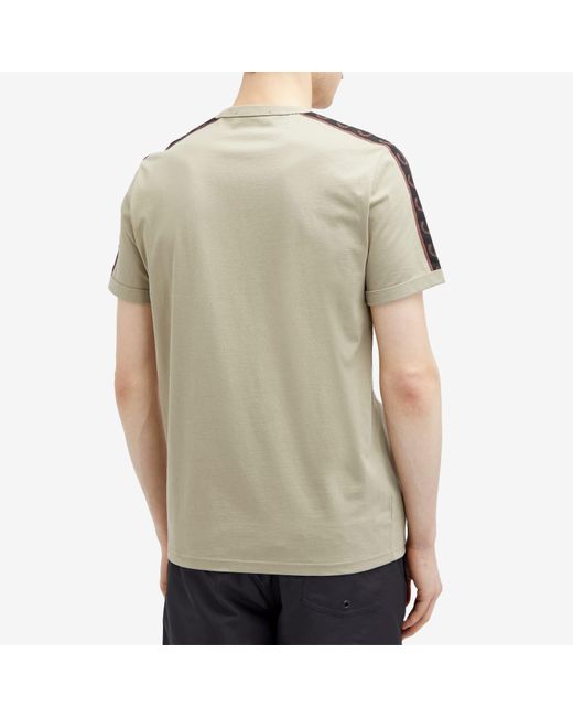 Fred Perry Natural Contrast Tape Ringer T-Shirt for men