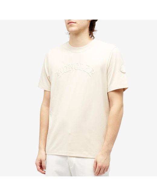 Moncler off outlet white shirt