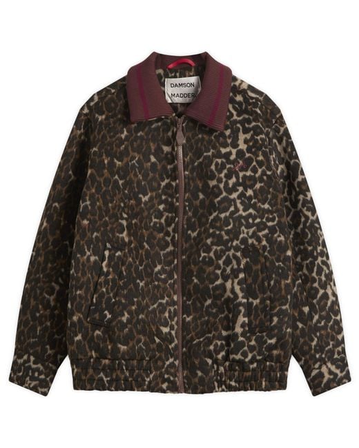 Damson Madder Brown Pixie Bomber Jacket