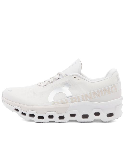 On Shoes White Cloudmster 2 Sneakers for men