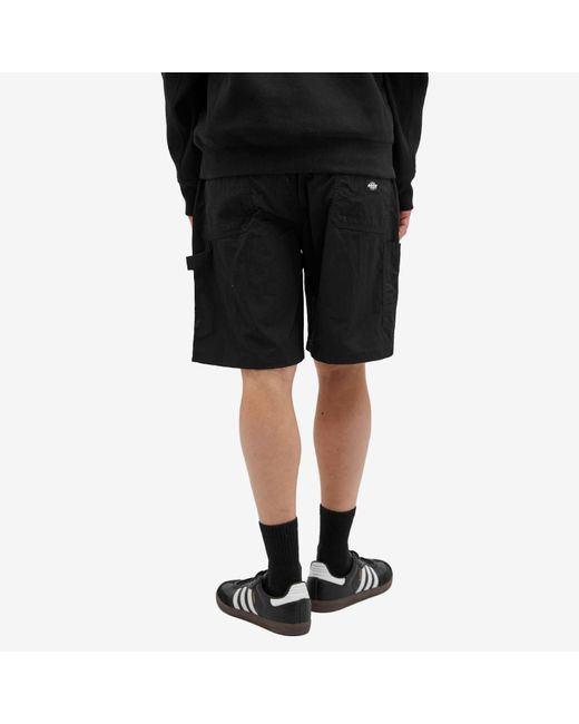 Dickies Black Texture Nylon Work Shorts for men