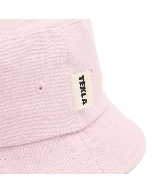 Tekla Pink Bucket Hat