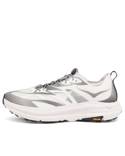 Hoka One One White U Mafate Speed 4 Lite Ts Sneaker