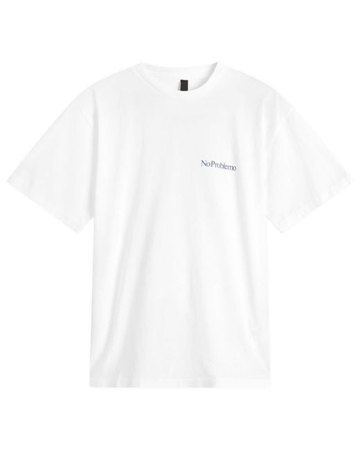 No Problemo White Mini Problemo T-Shirt
